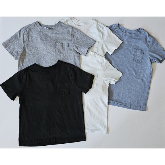 Hanna Andersson 120 6-7 Layering Basic Tee T-Shirt Shirt Top - Picture 1 of 2